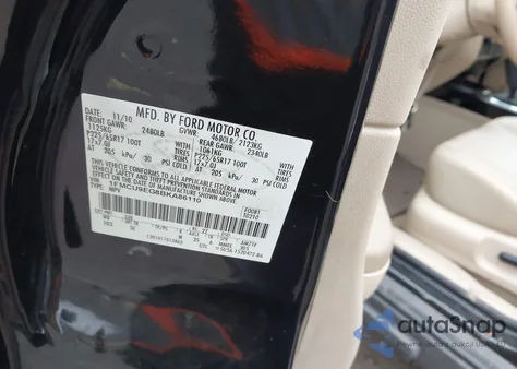 2011 Ford Escape Limited z USA, uszkodzony, nr VIN 1FMCU9EG8BKA86110